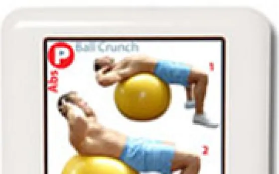 Un personal trainer su iPod