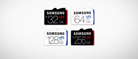 Samsung svela le prime schede di memoria UFS