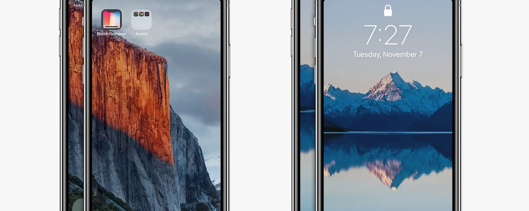 iPhone X: nascondere le 