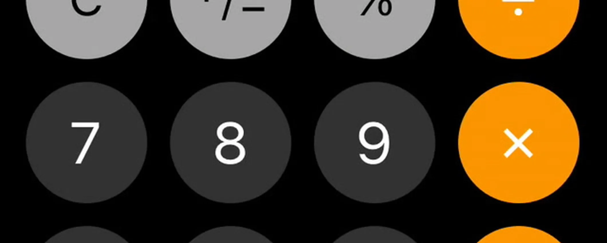 iOS 11 - Bug Calcolatrice