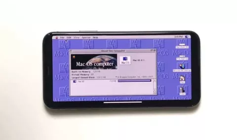 iPhone X fa girare Mac OS 8, Warcraft II e SimCity 2000 in emulazione