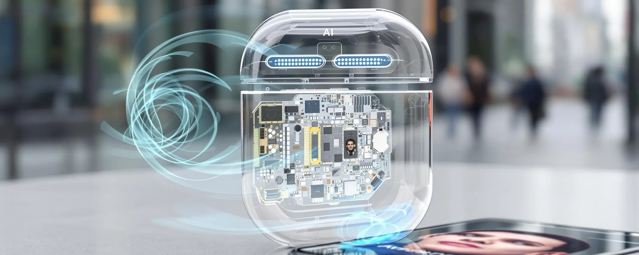 Apple rivoluziona gli AirPods: integrazione con fotocamere e AI