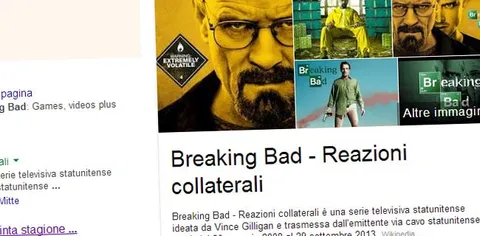 Google e la programmazione delle serie TV