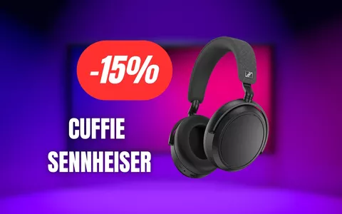 Cuffie Sennheiser in offerta su Amazon: qualità top scontata oggi