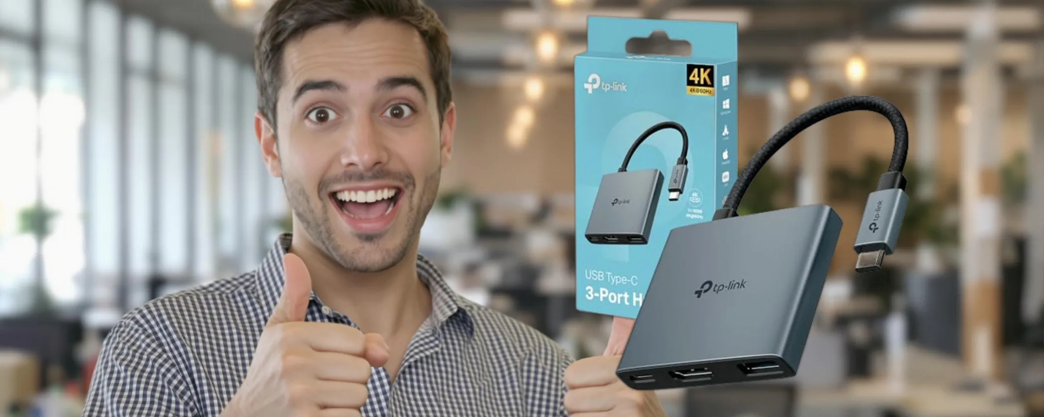 Hub USB-C di TP-Link in SUPER offerta: connettività avanzata a un prezzo accessibile