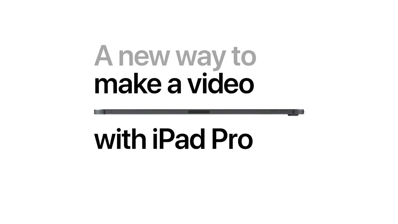 iPad Pro al posto del PC: Creare Video