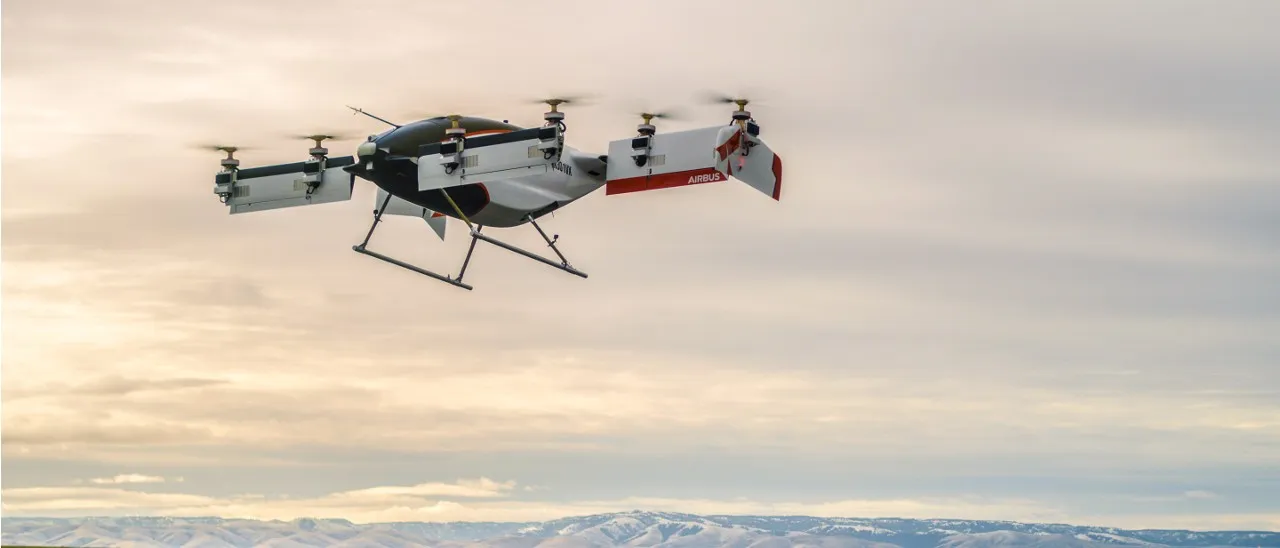 Il drone taxi di Airbus spicca il volo