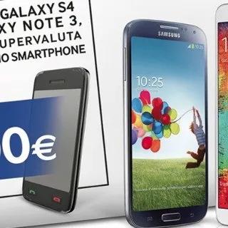 Samsung supervaluta i vecchi cellulari sino a 200€