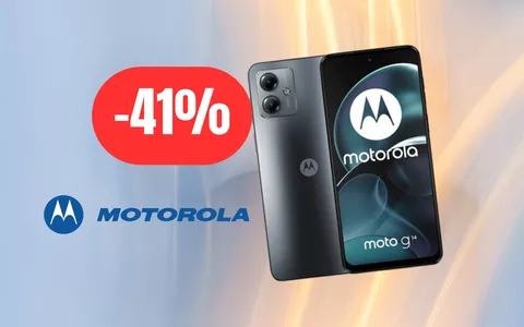 Motorola G14: un vero battery phone a prezzo shock con cover inclusa su Amazon