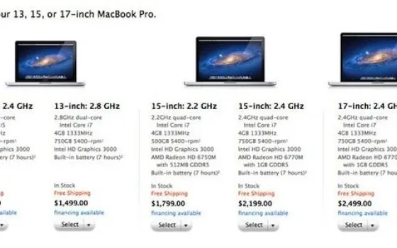 Calano le vendite dei Mac in attesa di Ivy Bridge