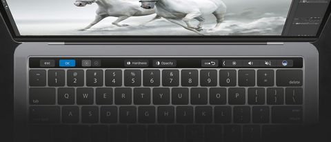 Photoshop supporta la Touch Bar del MacBook Pro