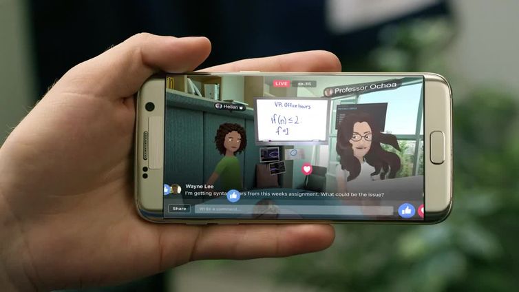 Facebook e VR: trasmissioni in diretta da Spaces
