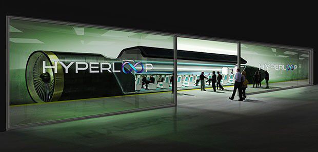 Un concept mostra come saranno le stazioni di Hyperloop