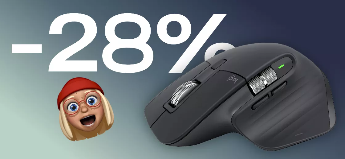 Logitech MX Master 3S, il mouse più ambito è in OFFERTA su Amazon (-28%)