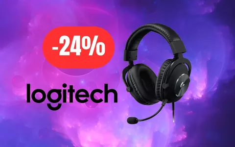 Gioca online e migliora le tue performance con le cuffie da gaming Logitech al 24% di sconto