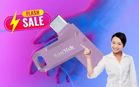 Penna USB-C per computer e smartphone: 128 GB in sconto SanDisk!