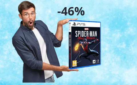 Gioca a Spider-Man Miles Morales per PS5 pagando la metà!