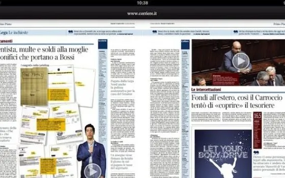 Corriere della Sera Digital Edition 2.0, la recensione di Melablog
