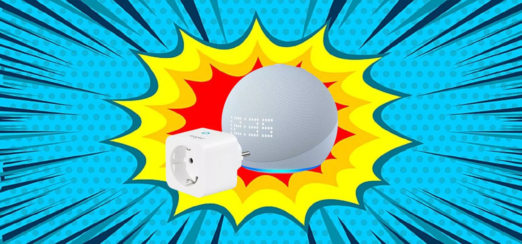 Echo Dot con Smart Plug INCLUSA: rendi SMART tutta casa con una SPESA MINIMA