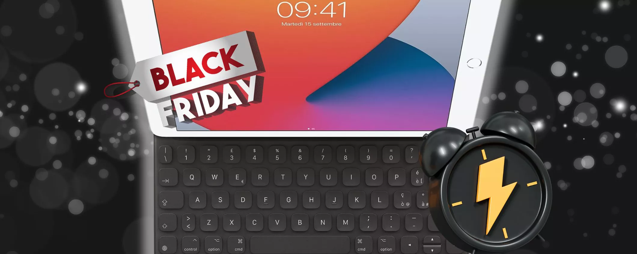 Tastiera per iPad: il BLACK FRIDAY sta finendo e il prezzo CROLLA solo per oggi!