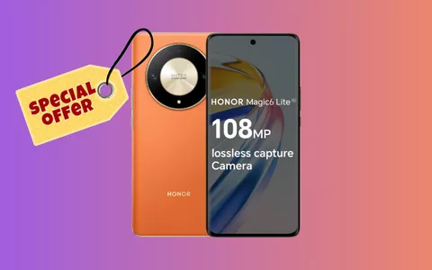 HONOR Magic 6 Lite: con il super sconto del 39% lo paghi 150€ in meno