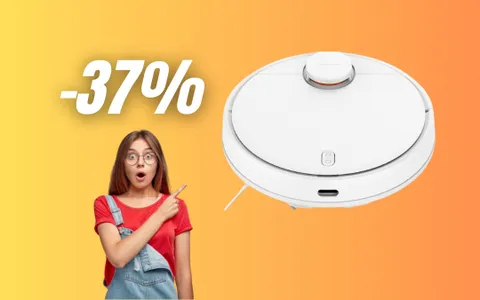 Robot aspirapolvere Xiaomi per una pulizia profondissima (-37%)