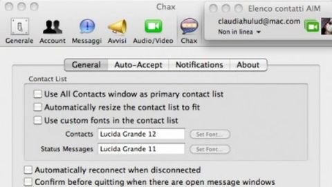 Chax per Mac arricchisce e migliora iChat