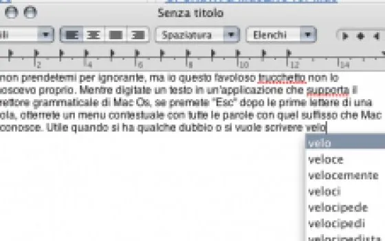 Mac Os ha il t9?