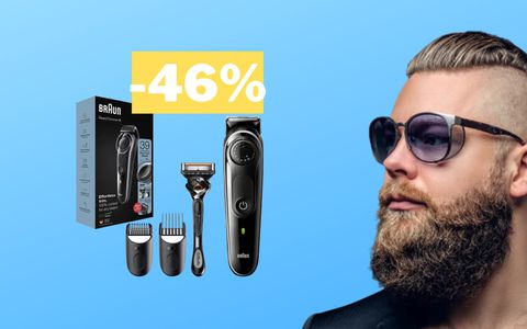 Regolabarba e rasoio elettrico Braun BT5 a meno di 30€ su Amazon (-46%)