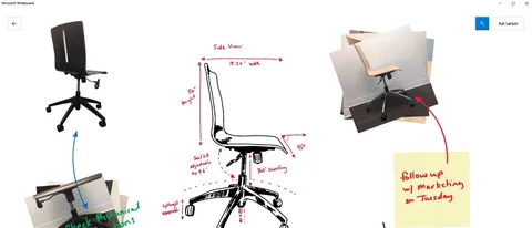Microsoft Whiteboard per disegnare tutti insieme
