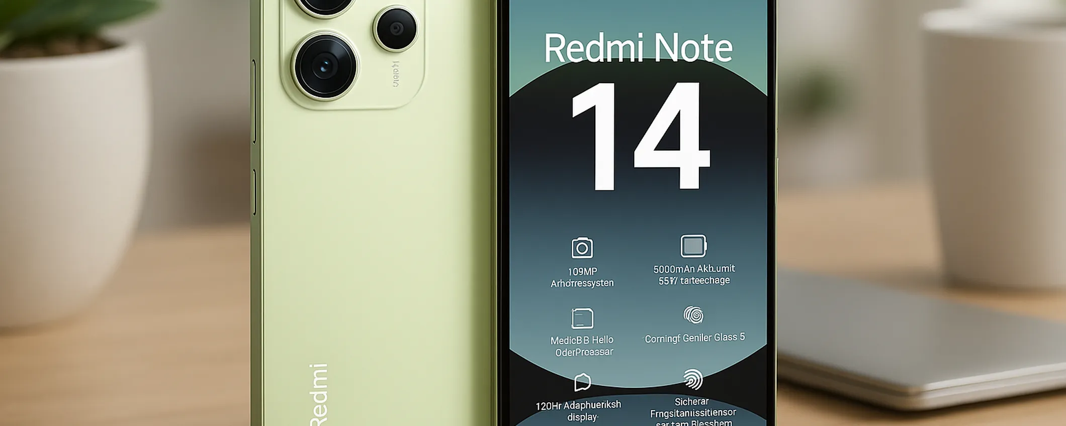 Xiaomi Redmi Note 14 Verde 8/256GB: ora su Amazon a 149,90€, occasione da non perdere