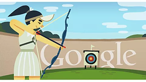 Olimpiadi 2012, un doodle per il tiro con l'arco
