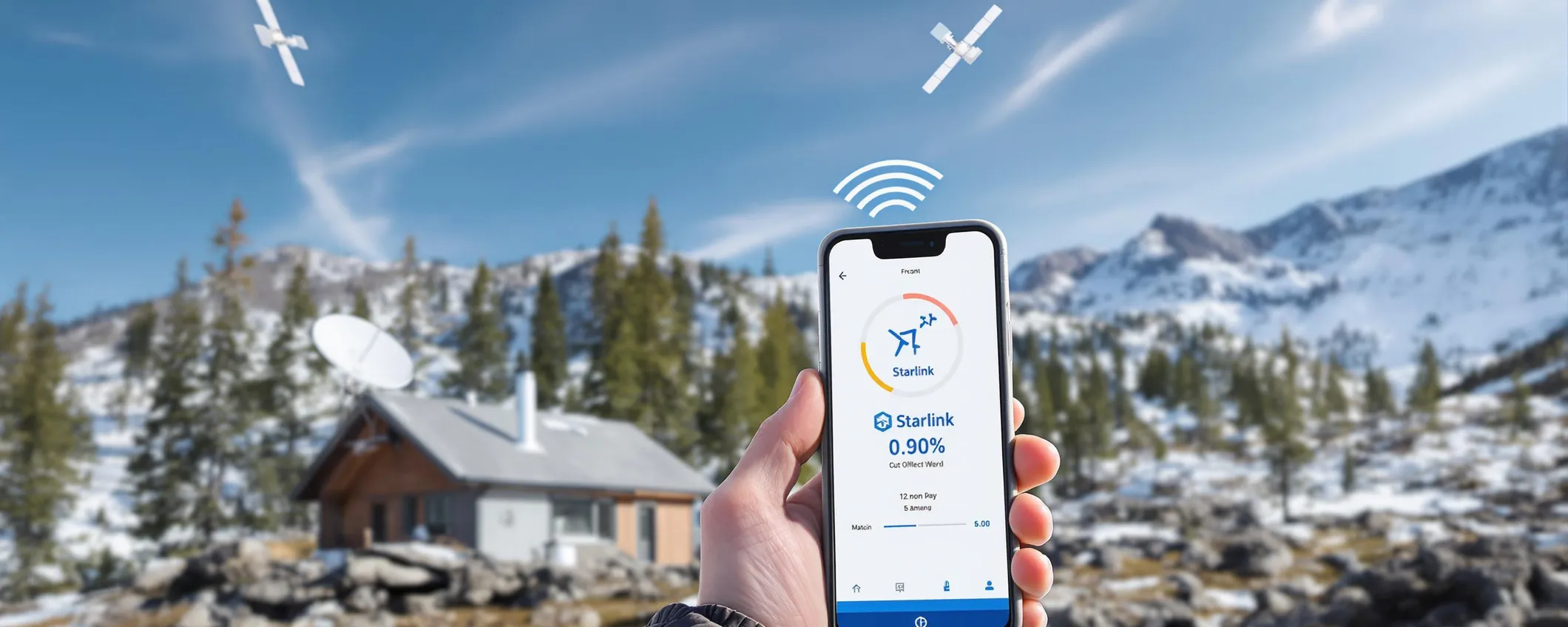 Smartphone compatibili con Internet via satellite di Starlink
