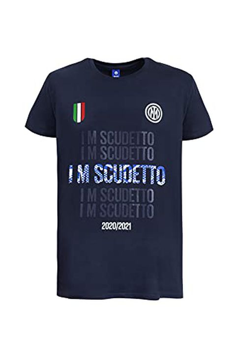Inter T-Shirt Scudetto Campioni d'Italia 2020-2021, Blu