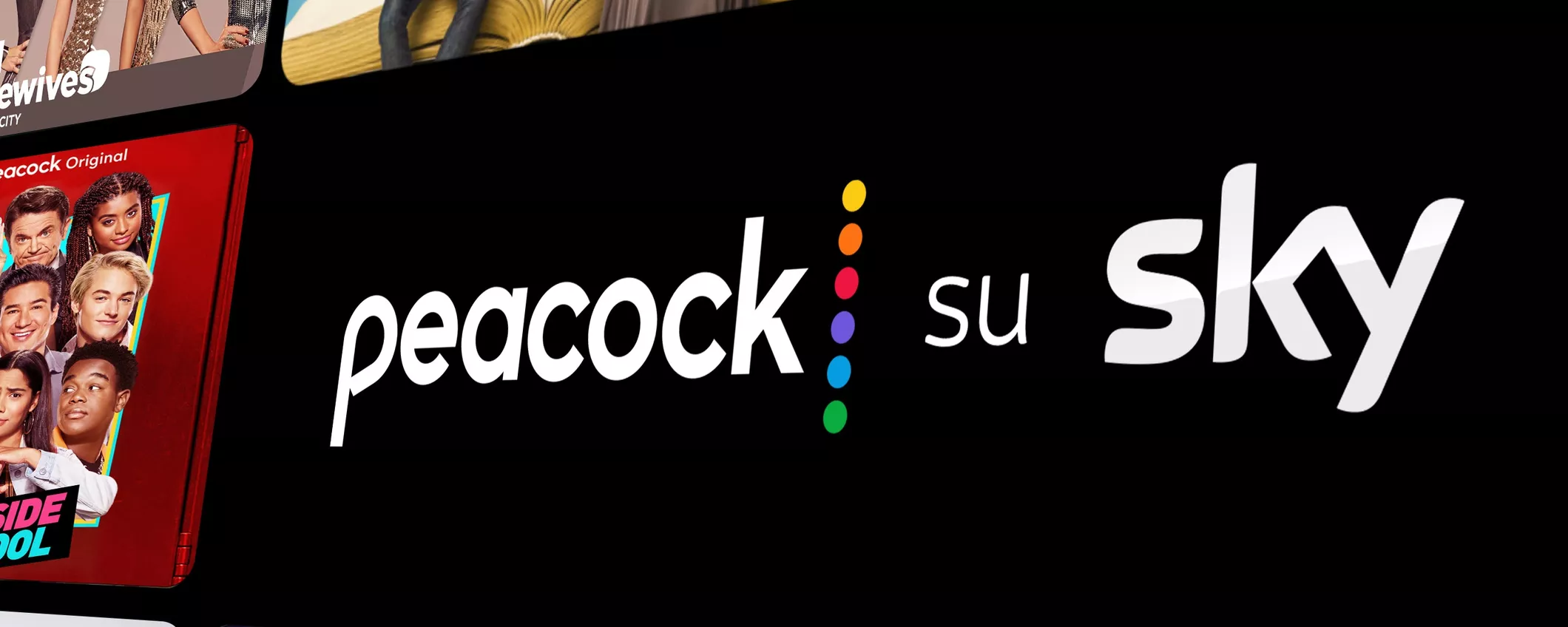 Peacock, da oggi in Italia, su Sky e Now tv