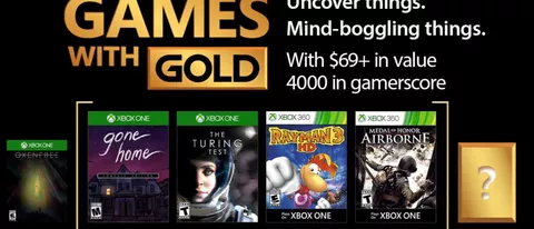 Xbox Live Games With Gold, i giochi di ottobre