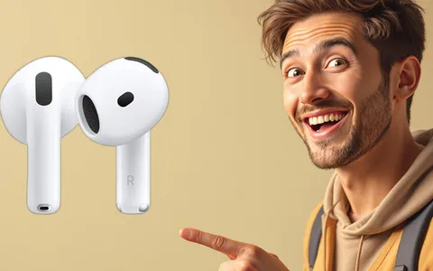 Apple AirPods 4: comfort e audio spaziale in offerta su Amazon