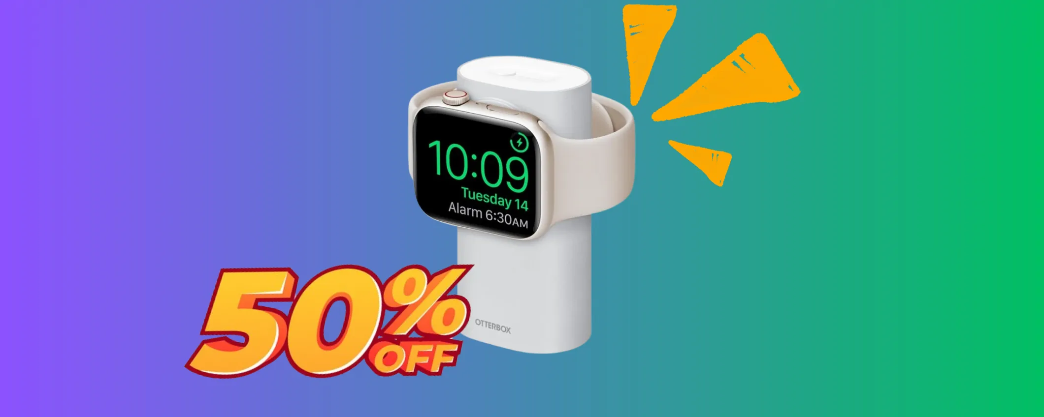 Powerbank per Apple Watch: SCONTO PAZZESCO del 50%, oggi a solo 24,97€!