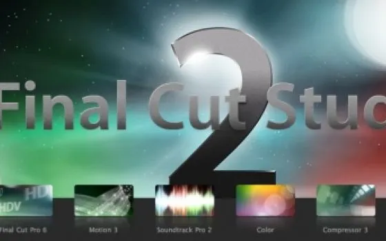 Final Cut Studio 2 in consegna