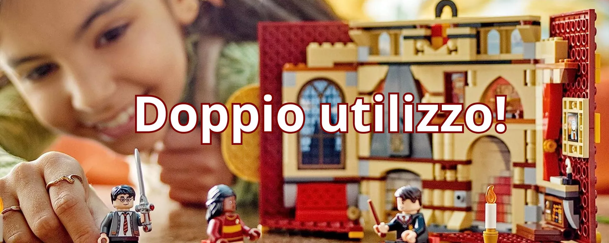 Costruisci il mitico Stendardo della Casa Grifondoro in LEGO a soli 27 euro: contiene la Sala comune!
