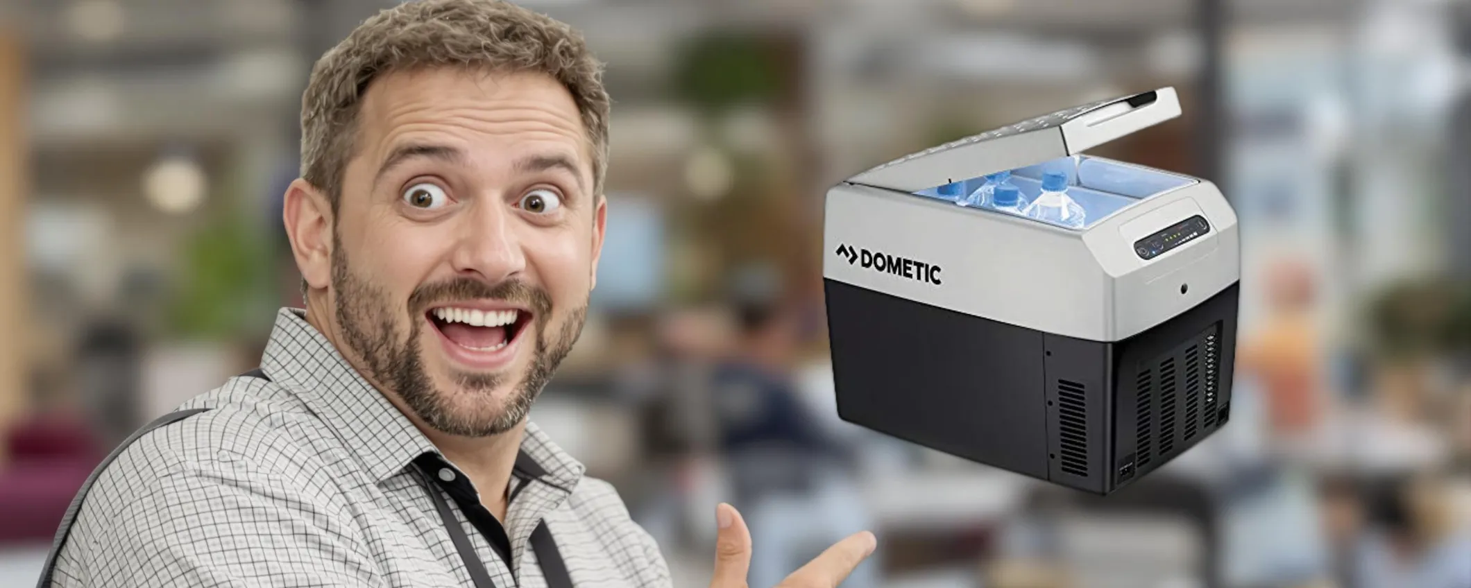 Frigorifero portatile elettrico da 14 LITRI in sottocosto su Amazon
