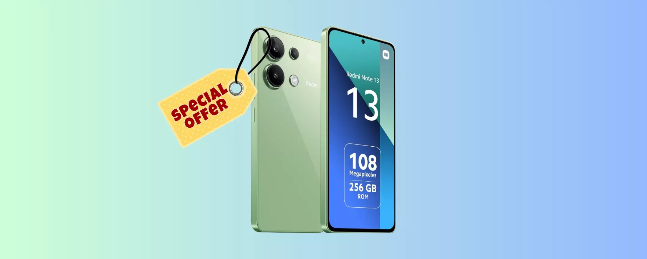 Xiaomi Redmi Note 13 in SVENDITA FOLLE: oggi lo paghi POCHISSIMO