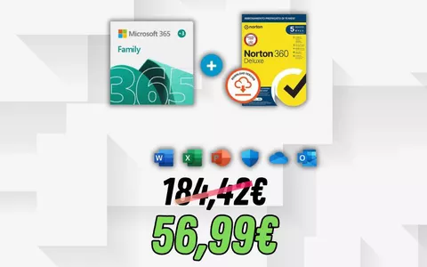 Microsoft 365 Family, l'offerta DEFINITIVA è arrivata (56,99€)
