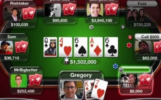 Live Poker per iPhone