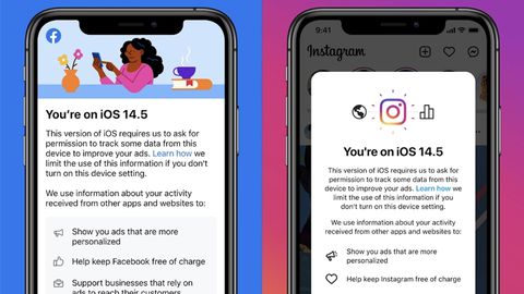 Facebook e Instagram a pagamento? Cosa cambia con iOS 14.5