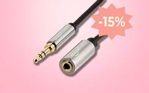 Prolunga audio stereo by Amazon: oggi ti costa il 15% in meno!