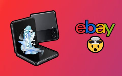 Galaxy Z Flip4: il miglior pieghevole sul mercato in SUPER PROMO su eBay
