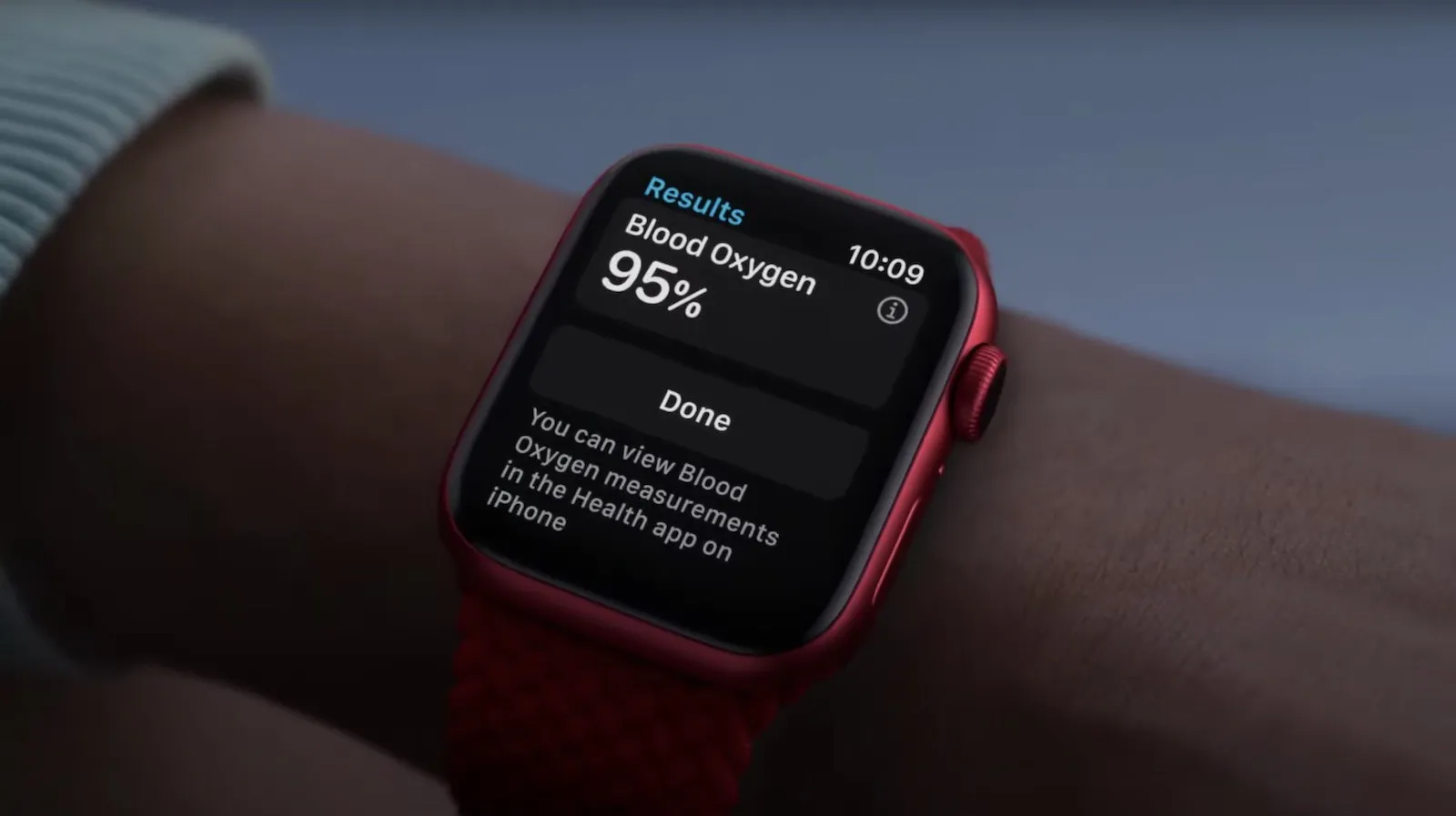 Ossimetro best sale apple watch
