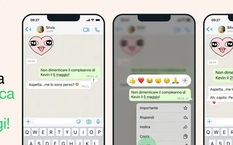WhatsApp introduce la modifica dei messaggi su iOS