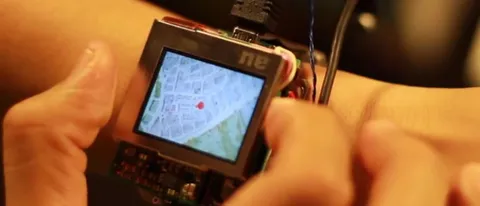 Smartwatch usa lo schermo come un joystick